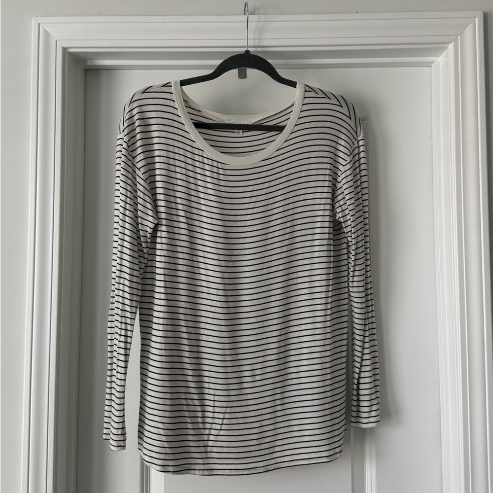 Socialite Striped Long Sleeve Tee